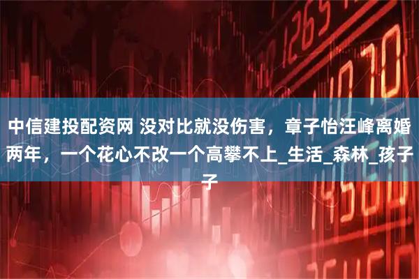 中信建投配资网 没对比就没伤害，章子怡汪峰离婚两年，一个花心不改一个高攀不上_生活_森林_孩子